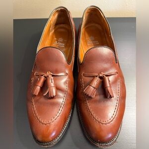 Alden Men's Tan/Brown Tassel Loafers 10.5D